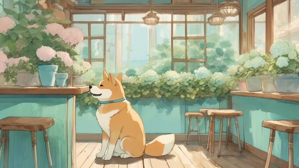 Wan Poteito - Dog Cafe Cafe in Kasugai, Japan