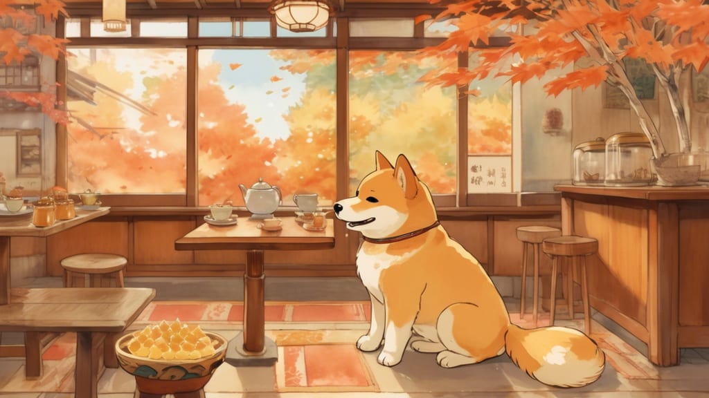 Samoyed Cafe moffu Takeshita street - Dog Cafe Cafe in Shibuya, Japan