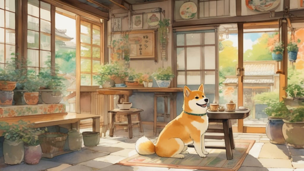 KYOTO MAMESHIBA CAFE - Dog Cafe Cafe in Kyoto, Japan