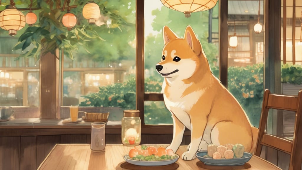 Samoyed Cafe moffu harajuku / Samoyed Lounge moffu - Dog Cafe Cafe in Shibuya, Japan
