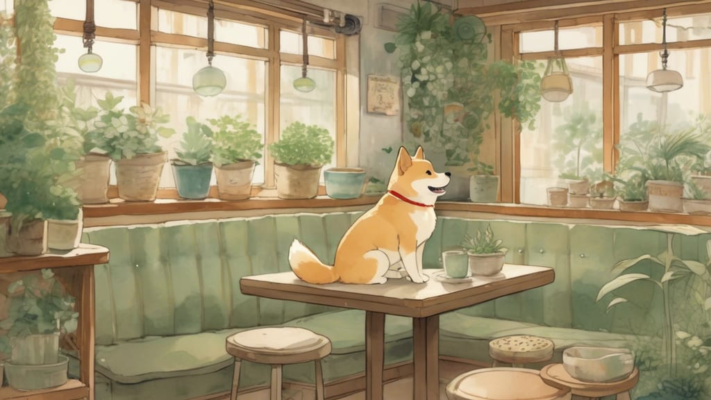 ドッグランカフェMOMO - Dog Cafe Cafe in Nanao, Japan
