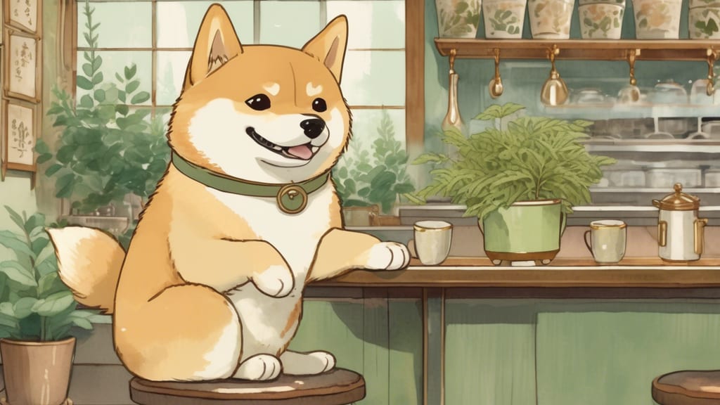 Noel - Dog Cafe Cafe in Fukuoka, Japan