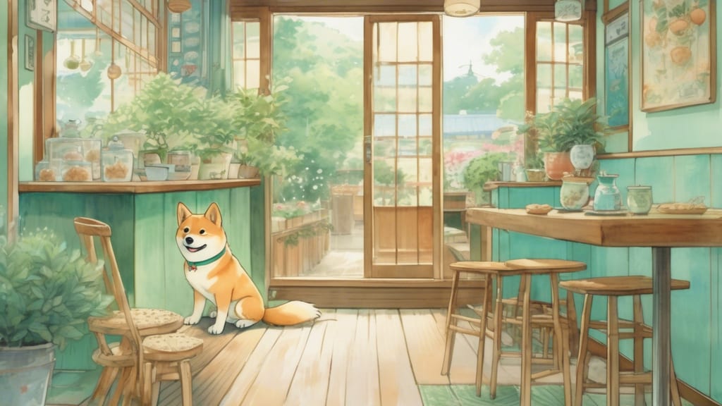 いぬのあそびば - Dog Cafe Cafe in Fukuyama, Japan