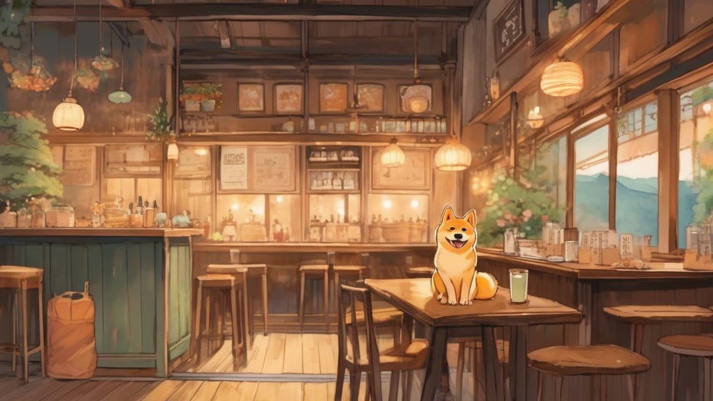田万里家ドッグラン - Dog Cafe Cafe in Takehara, Japan