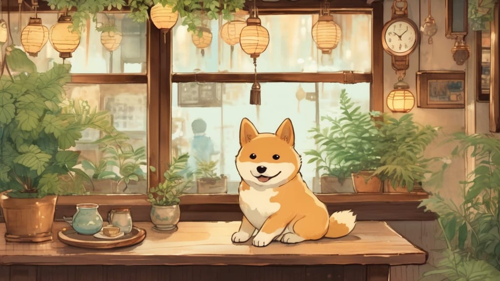 出逢いの森 - Dog Cafe Cafe in Seki, Japan
