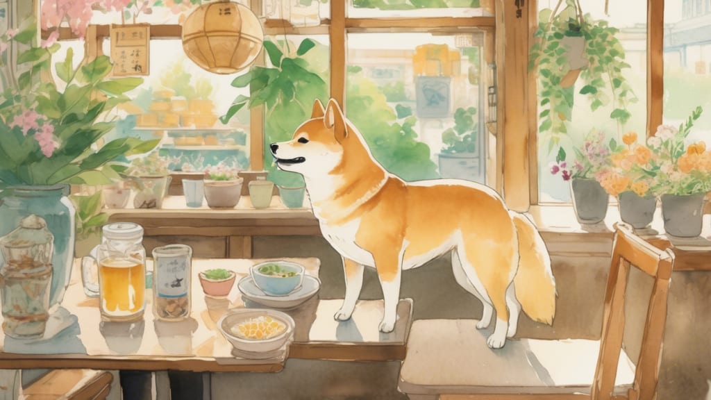 こーみーハウス - Dog Cafe Cafe in Kurayoshi, Japan
