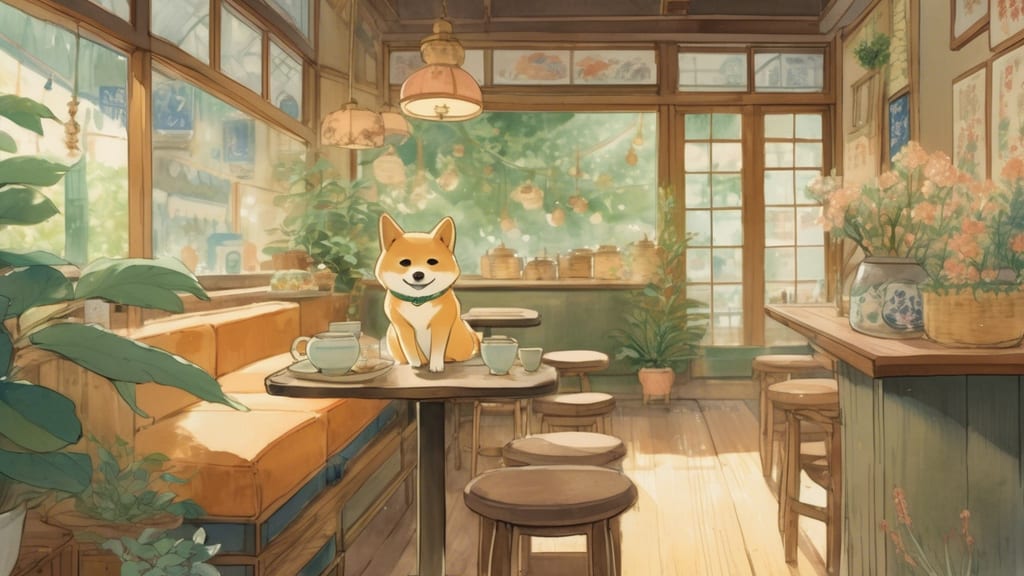 ドッグカフェ - Dog Cafe Cafe in Kyoto, Japan