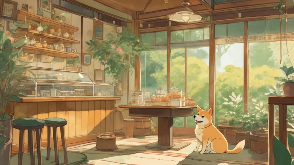 Saitaniya - Dog Cafe Cafe in Tokoname, Japan
