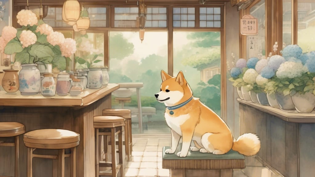 菜屋cafe doi - Dog Cafe Cafe in Nagahama, Japan