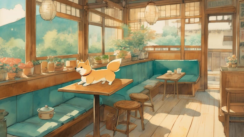 Ginjy’s - Dog Cafe Cafe in Hakodate, Japan