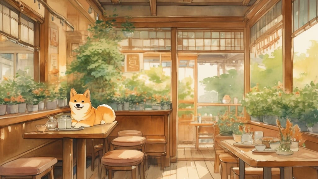 コココハウス - Dog Cafe Cafe in Higashi-ku, Japan