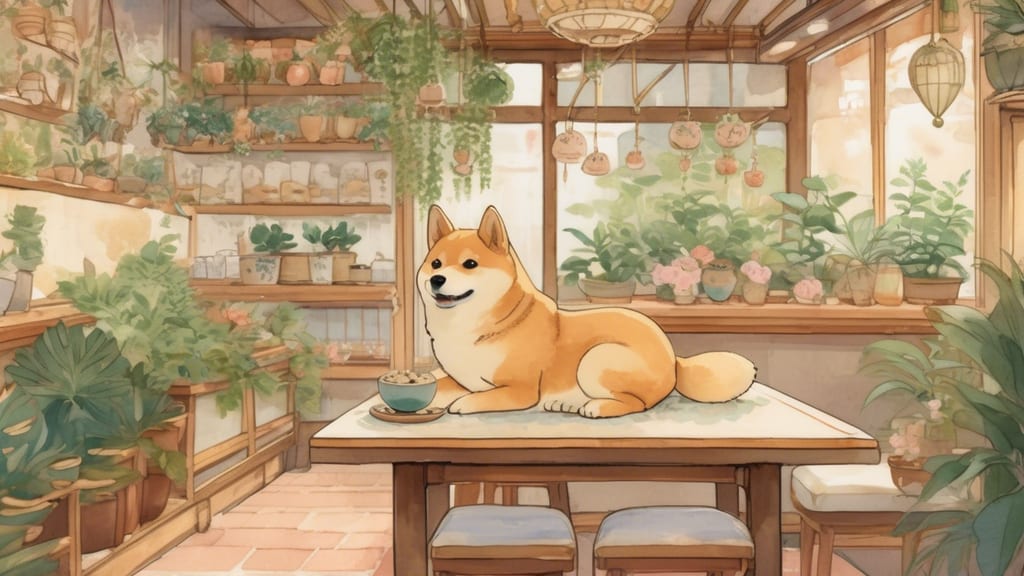Lanan - Dog Cafe Cafe in Higashisenbacho, Japan