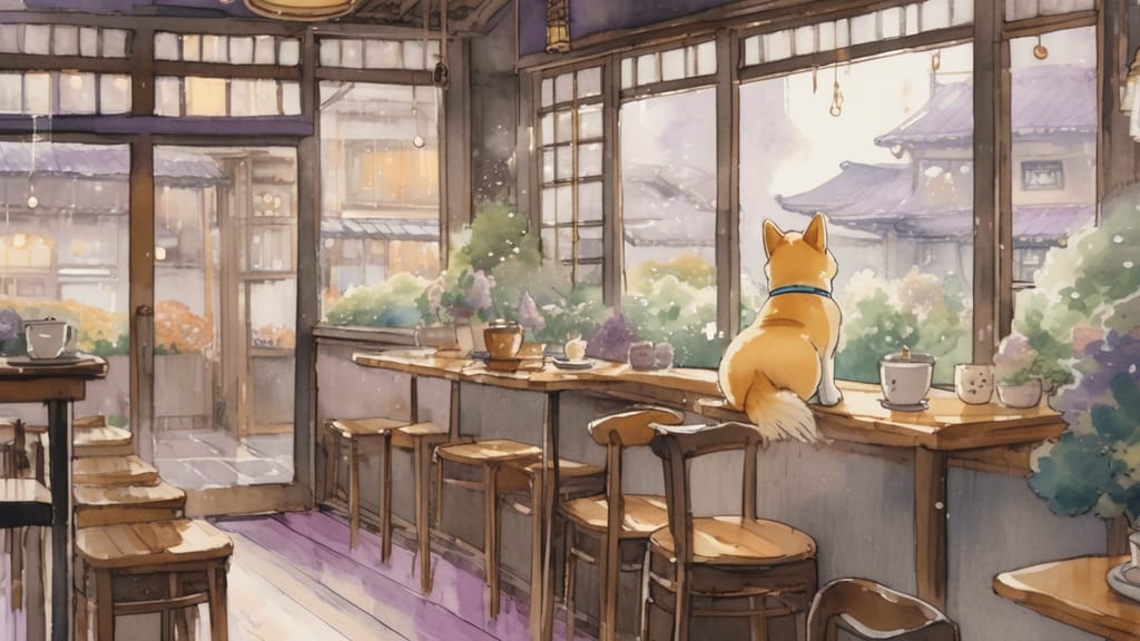 stammibene! TRE - Dog Cafe Cafe in Osaka, Japan