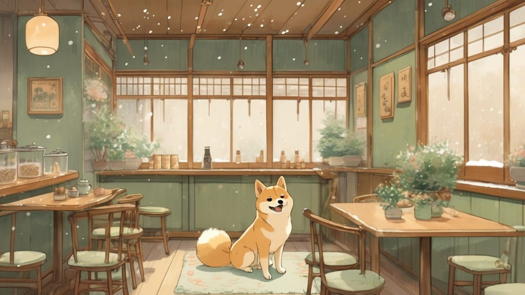 give me smile - Dog Cafe Cafe in Takasago, Japan