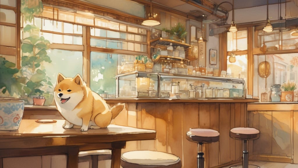 the SCAMPS - Dog Cafe Cafe in Okegawa, Japan