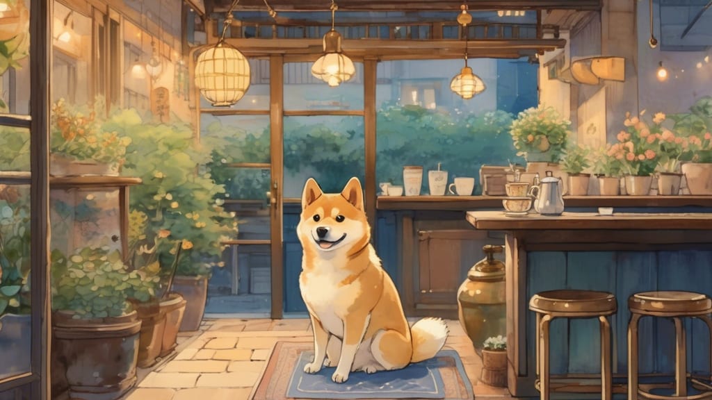 steffi - Dog Cafe Cafe in Kitagata, Japan