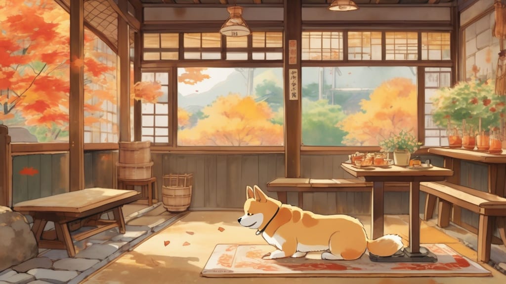 Green Gables - Dog Cafe Cafe in Handa, Japan