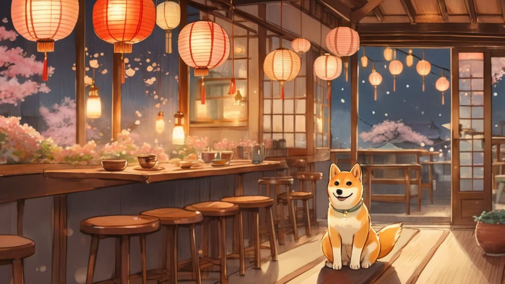 Daily Surf - Dog Cafe Cafe in Matsudo, Japan
