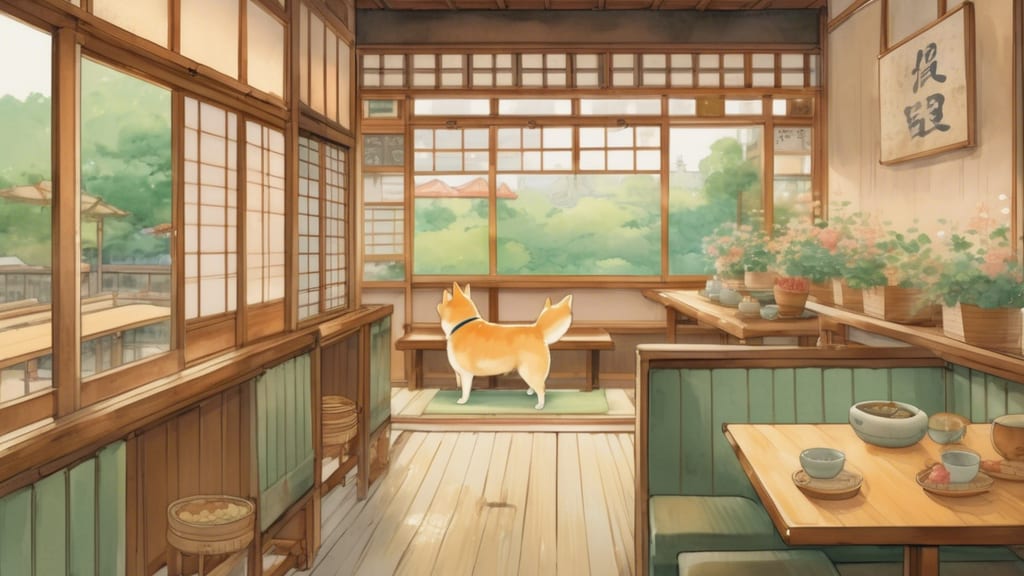 BOKU WA AQUA DESU - Dog Cafe Cafe in Ichikawa, Japan