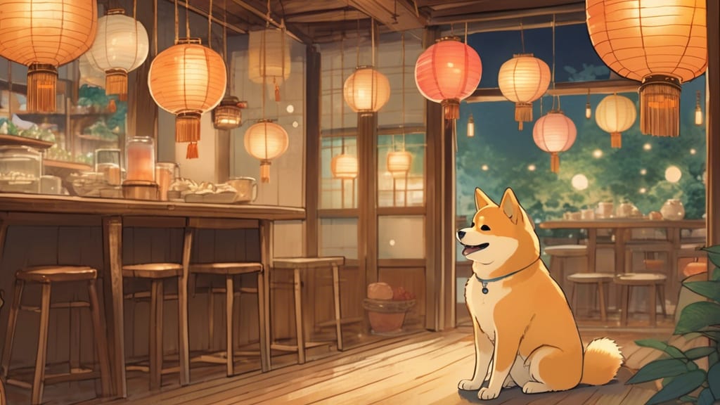 cafe with dog Ena - Dog Cafe Cafe in Dazaifu, Japan