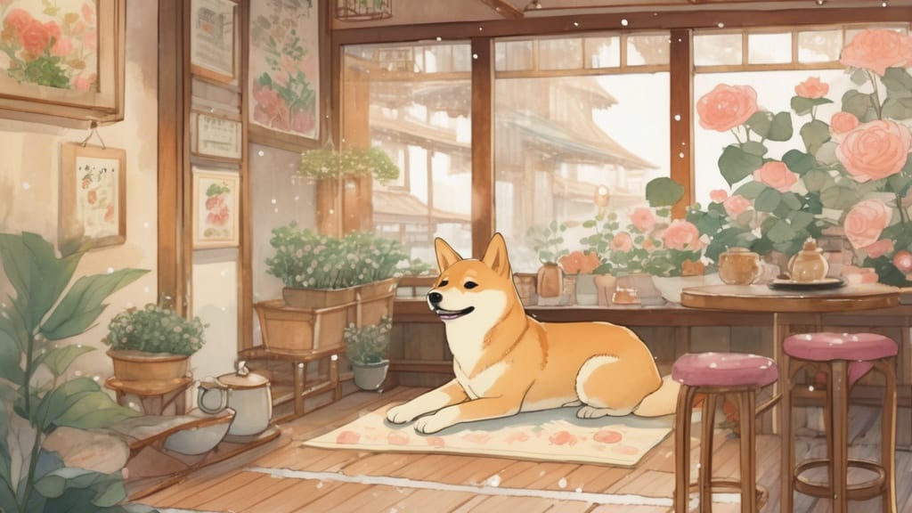 秋田犬cafe ねるのもしごと \Dog cafe - Dog Cafe Cafe in Higashimachi, Japan