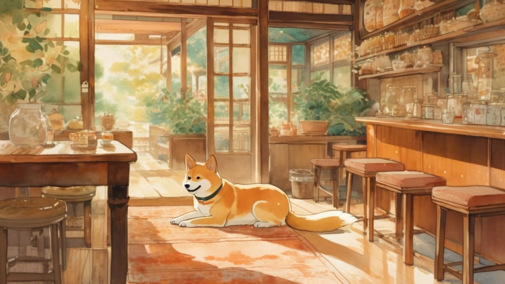 inu ca life - Dog Cafe Cafe in Tsuwano, Japan