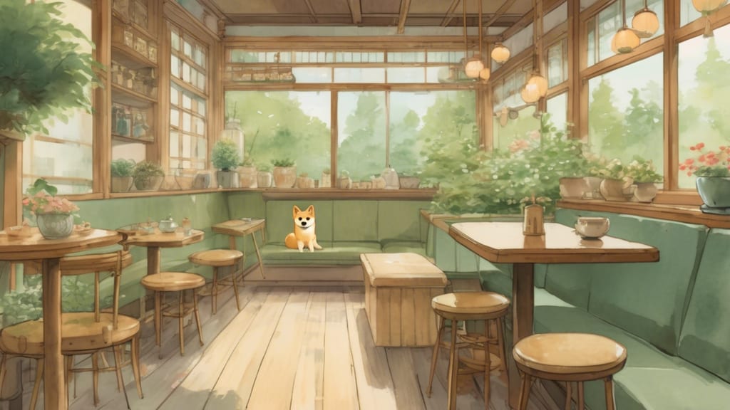 cafe UEOMUITE - Dog Cafe Cafe in Tainai, Japan