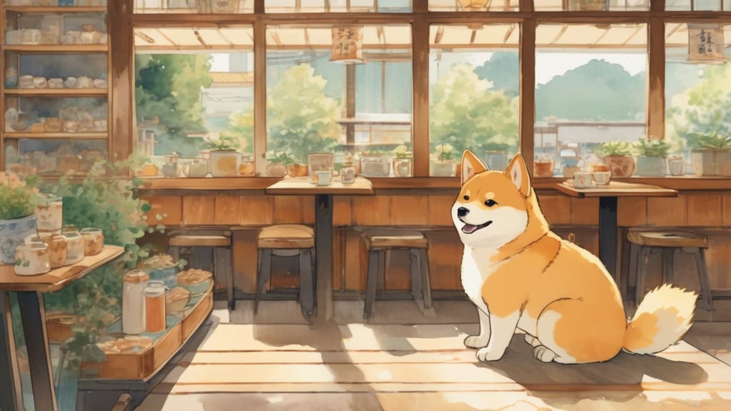 K.T House - Dog Cafe Cafe in Kitatsugaru District, Japan