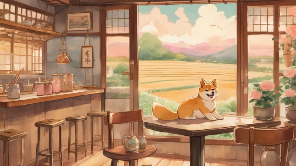 鹿陽の森 - Dog Cafe Cafe in Kanuma, Japan