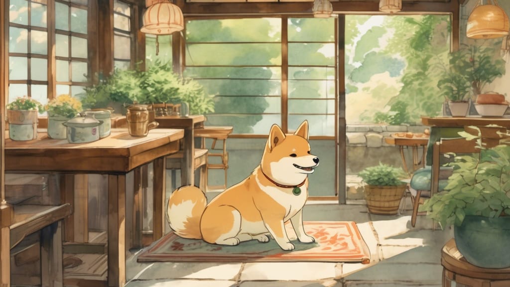プロムナード - Dog Cafe Cafe in Chitose, Japan