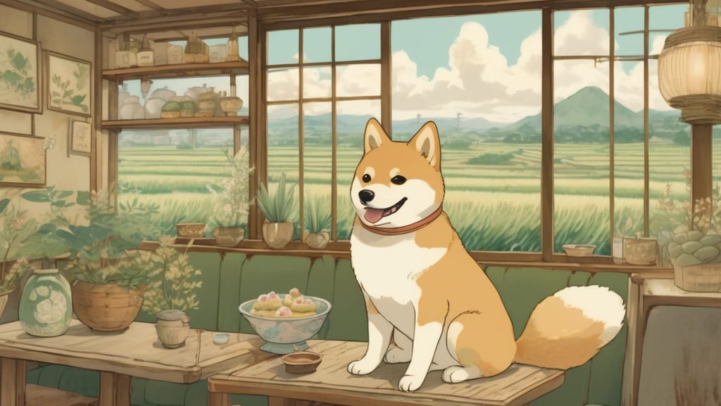 Cafe夢宇 - Dog Cafe Cafe in Kawagoe, Japan