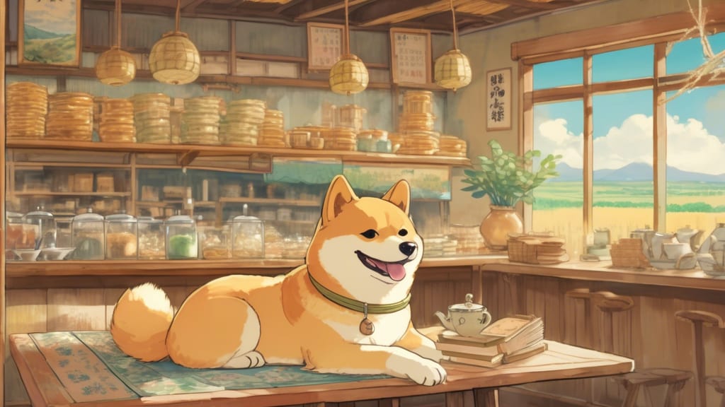 OKUNOYA - Dog Cafe Cafe in Kawaguchi, Japan