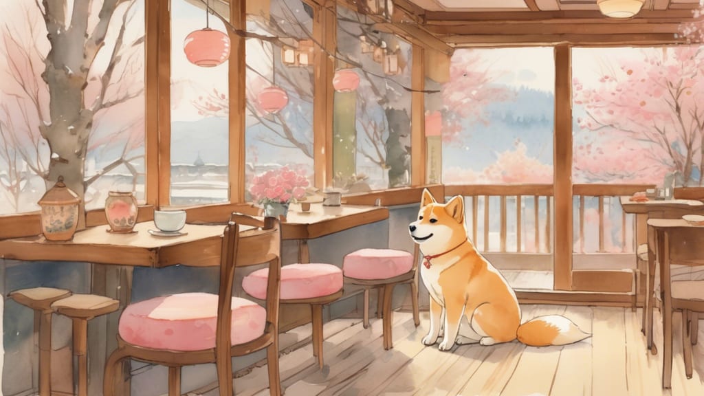 モリンガの杜 - Dog Cafe Cafe in Sendai, Japan