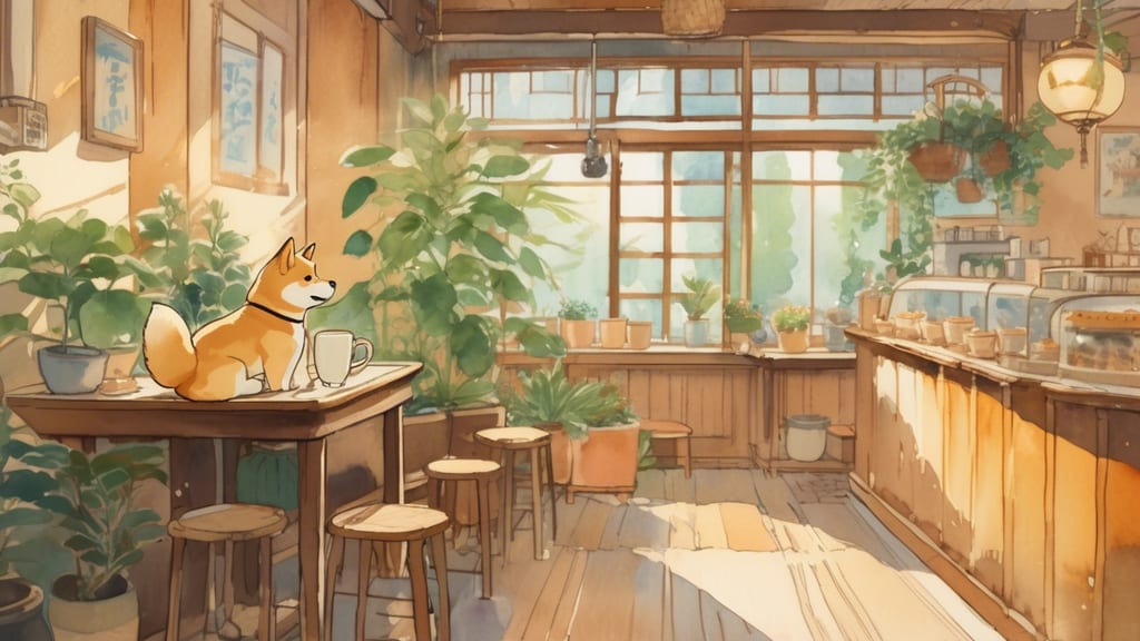 Mila Cafe - Dog Cafe Cafe in Mito, Japan