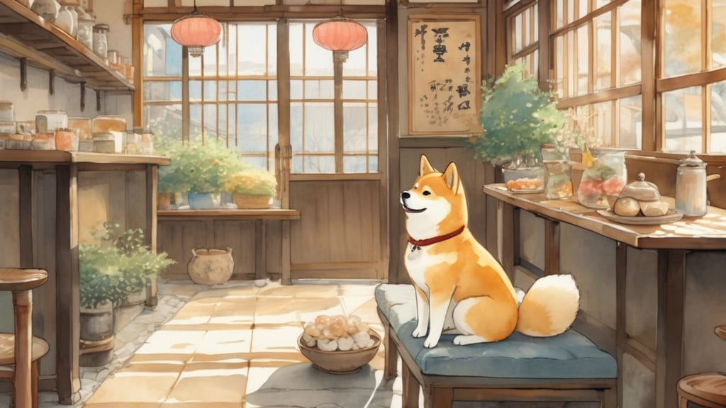 《もっふる》モフれる大型犬たちのカフェ/ドッグカフェ(福岡天神店) - Dog Cafe Cafe in Fukuoka, Japan