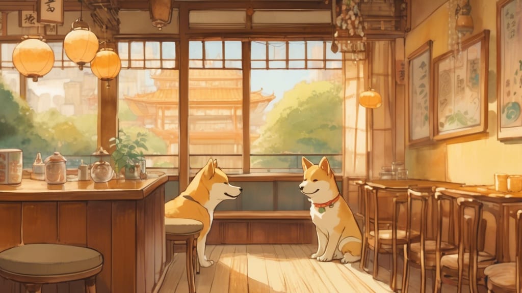 Chao Kanon - Dog Cafe Cafe in Nagoya, Japan