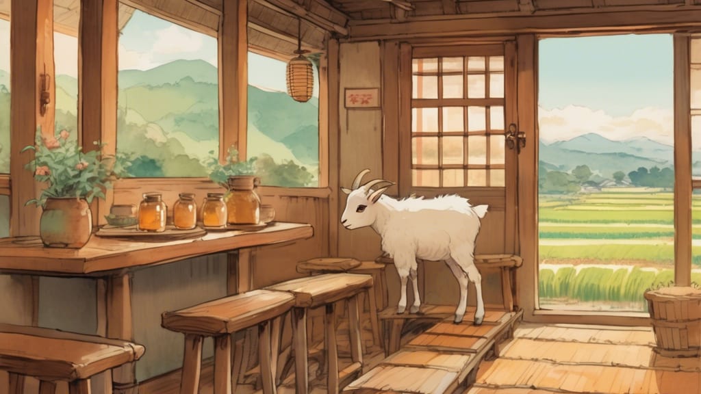 maru cafe - Goat Cafe Cafe in Shimoda, Japan