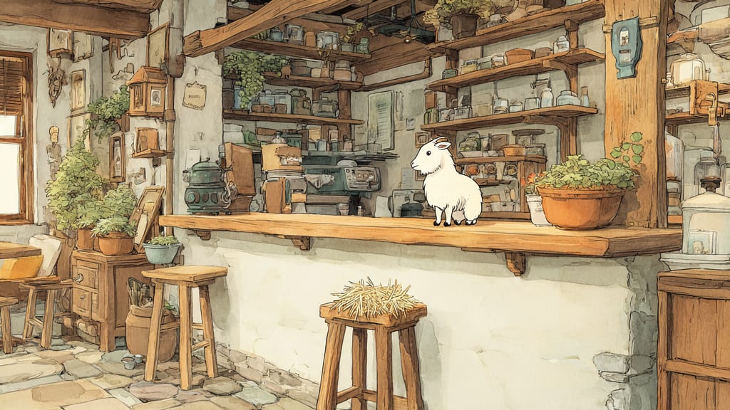 Camp&Cafe ワンだふるガーデン - Goat Cafe Cafe in Kirishima, Japan