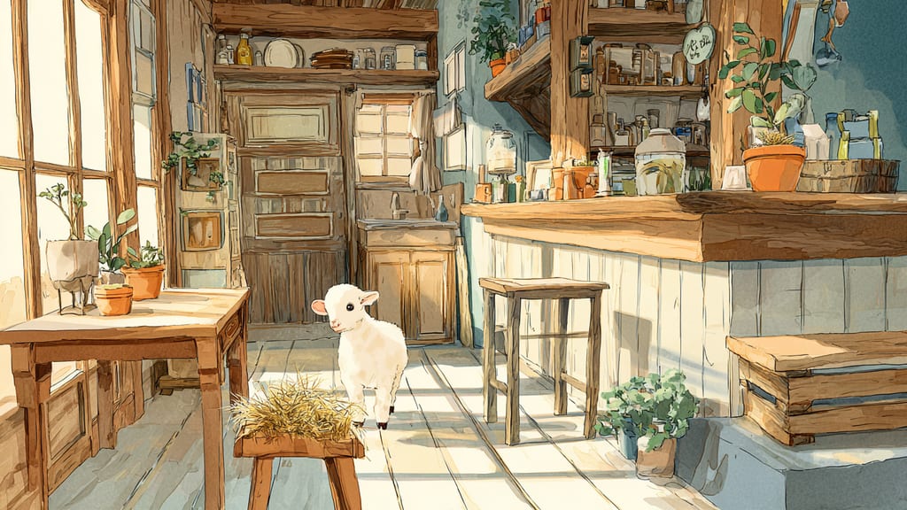 山くじらカフェ - Goat Cafe Cafe in Mie, Japan