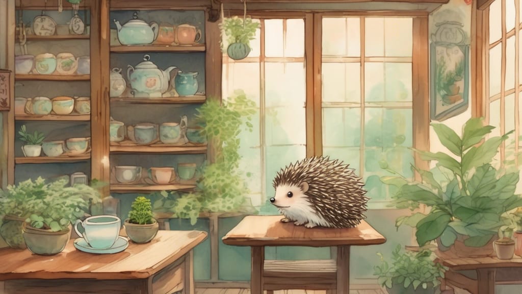 Cafeteria de carinho com ouriços Harry Wood Nagoya - Hedgehog Cafe Cafe in Nagoya, Japan