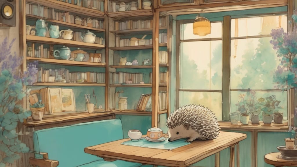 Chiku Chiku Cafe - Hedgehog Cafe Cafe in Shibuya, Japan