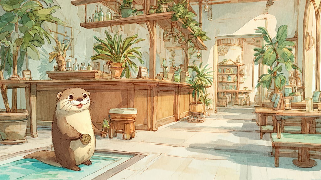 うさぎカフェ chocolate otter - Otter Cafe Cafe in Koriyama, Japan