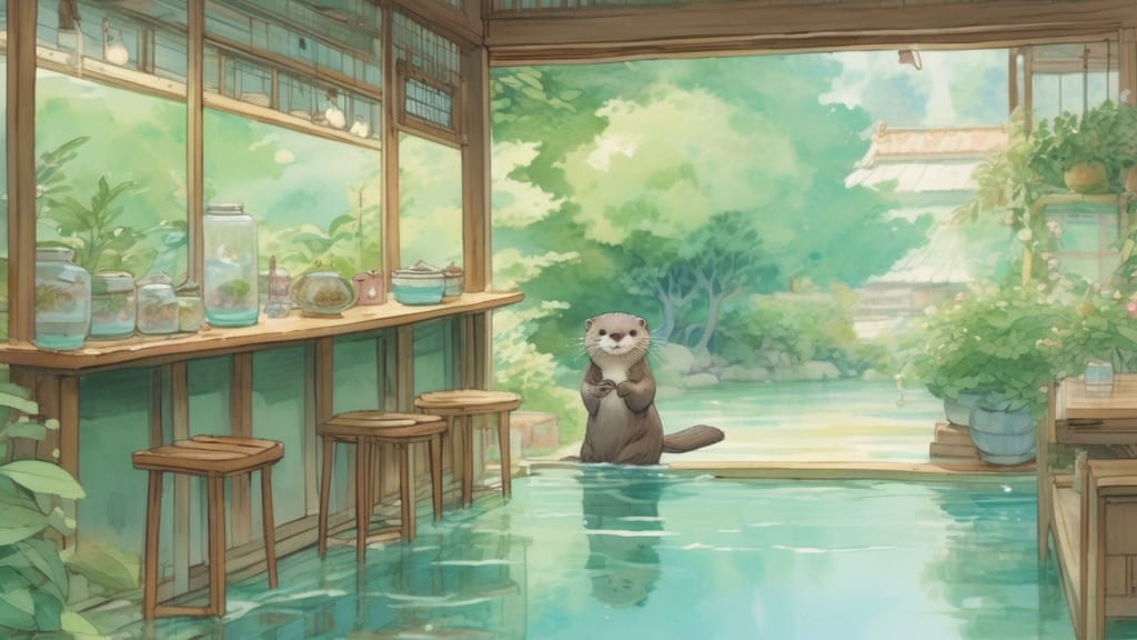 かわうそとふくろうのおうち OWL OTTER CAFE - Otter Cafe Cafe in Kamakura, Japan