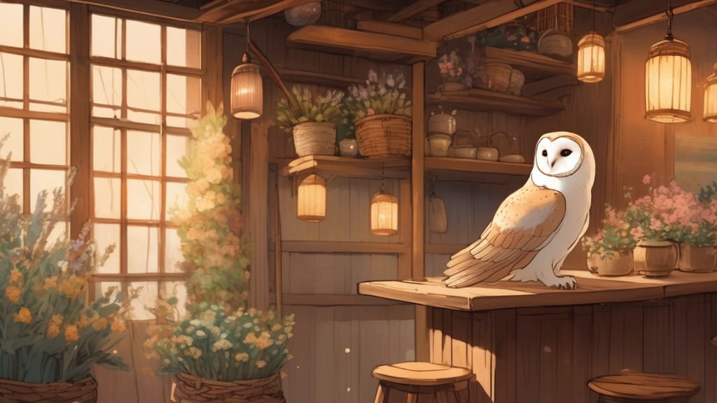 OWL - Owl Cafe Cafe in Toyooka, Japan