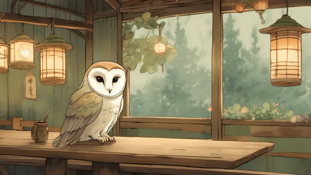 Owl Family Café - Owl Cafe Cafe in Kyoto, Japan