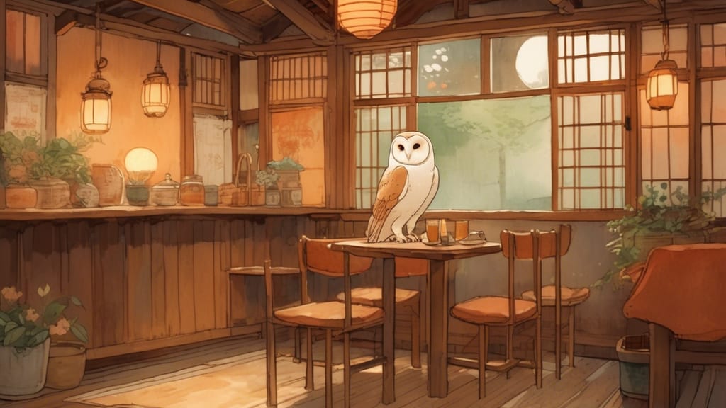 ビアンベニュー - Owl Cafe Cafe in Ashikaga, Japan