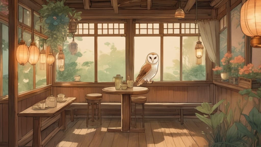 Owl Land Garden【アウルランドガーデン】 - Owl Cafe Cafe in Fukuyama, Japan