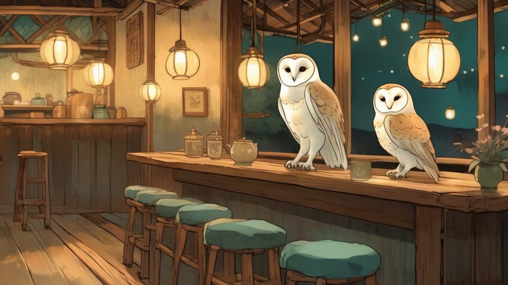 オウル(OWL) - Owl Cafe Cafe in Murayama, Japan