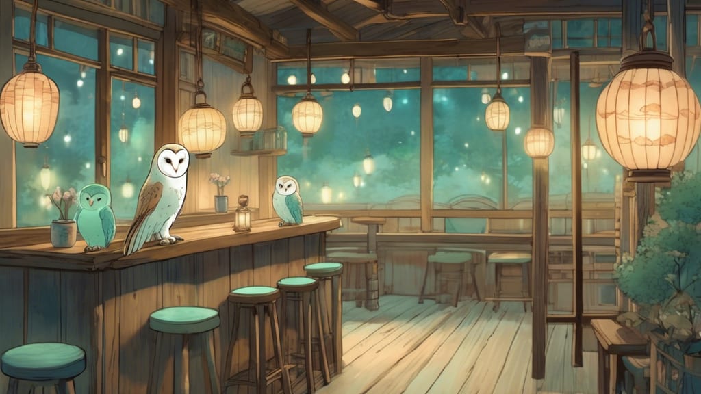 owl（アウル） - Owl Cafe Cafe in Mitoyo, Japan