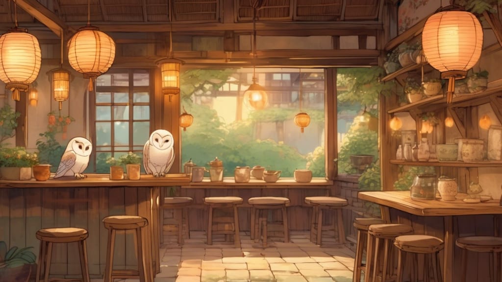Cafe Owl - Owl Cafe Cafe in Chitose, Japan